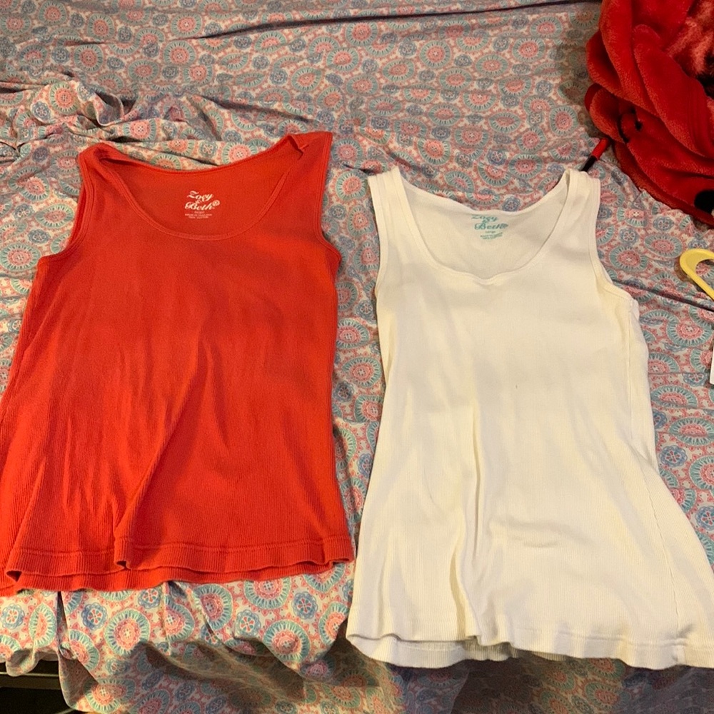 Two tank tops